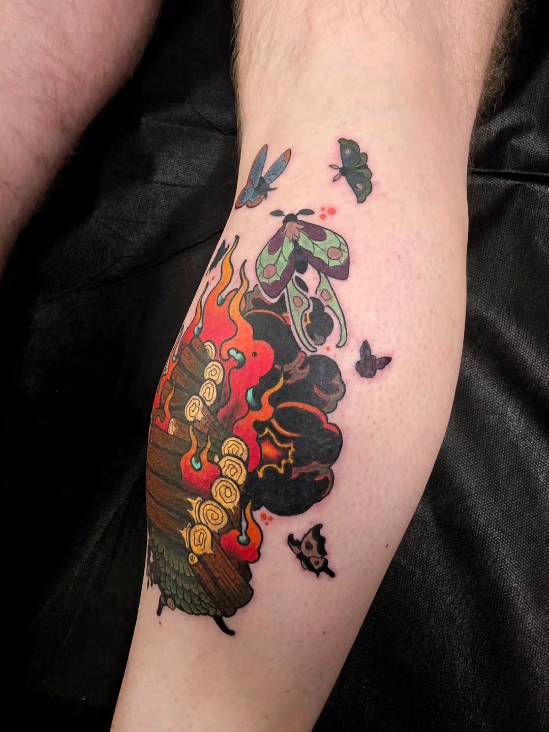 Tattoo by @the.morrioghain — japanese_irezumi, neo_traditional