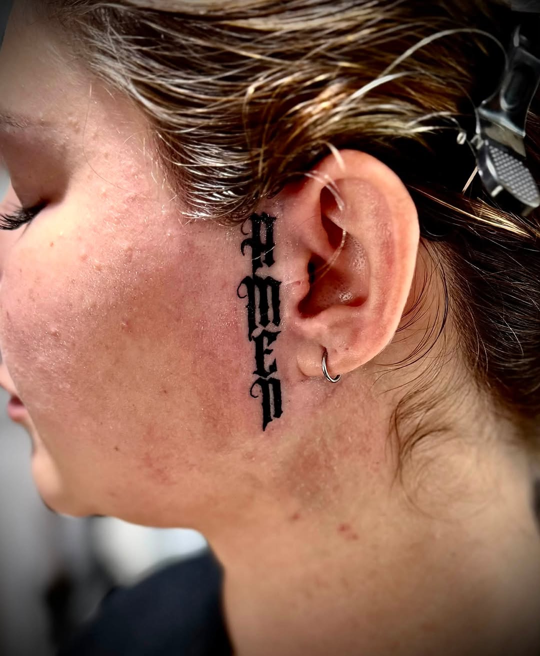Tattoo by @tattoos_by_sean_michael — lettering_script