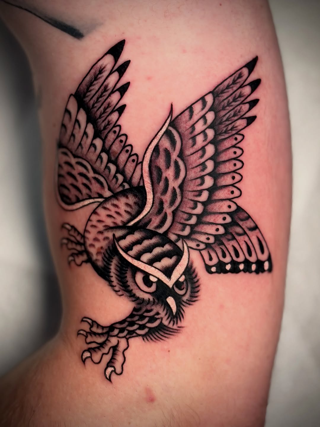 Tattoo by @chris.austin.tattoo — american_traditional, black_and_grey