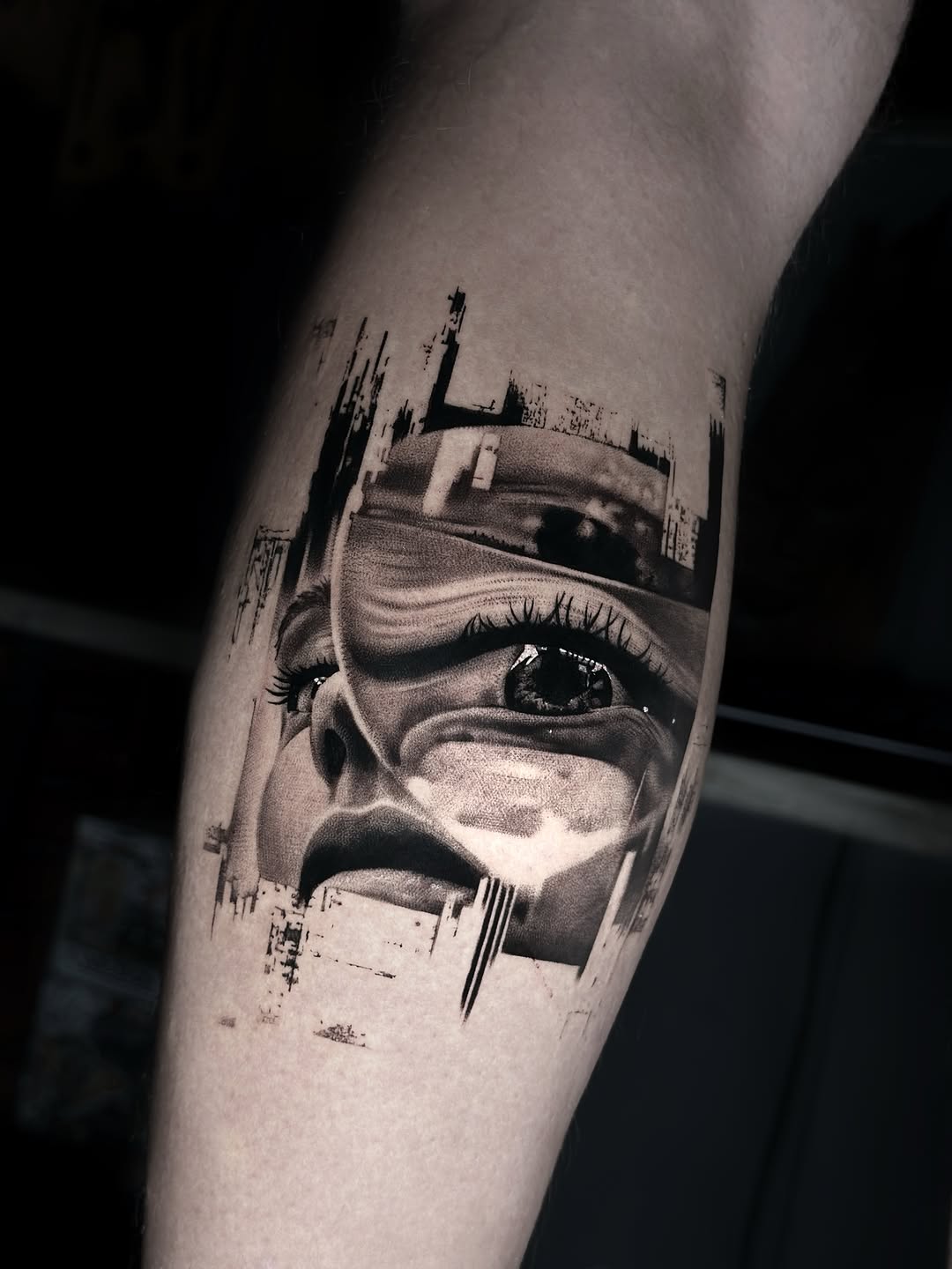 Tattoo by @lisa_tattooer — realism, black_and_grey
