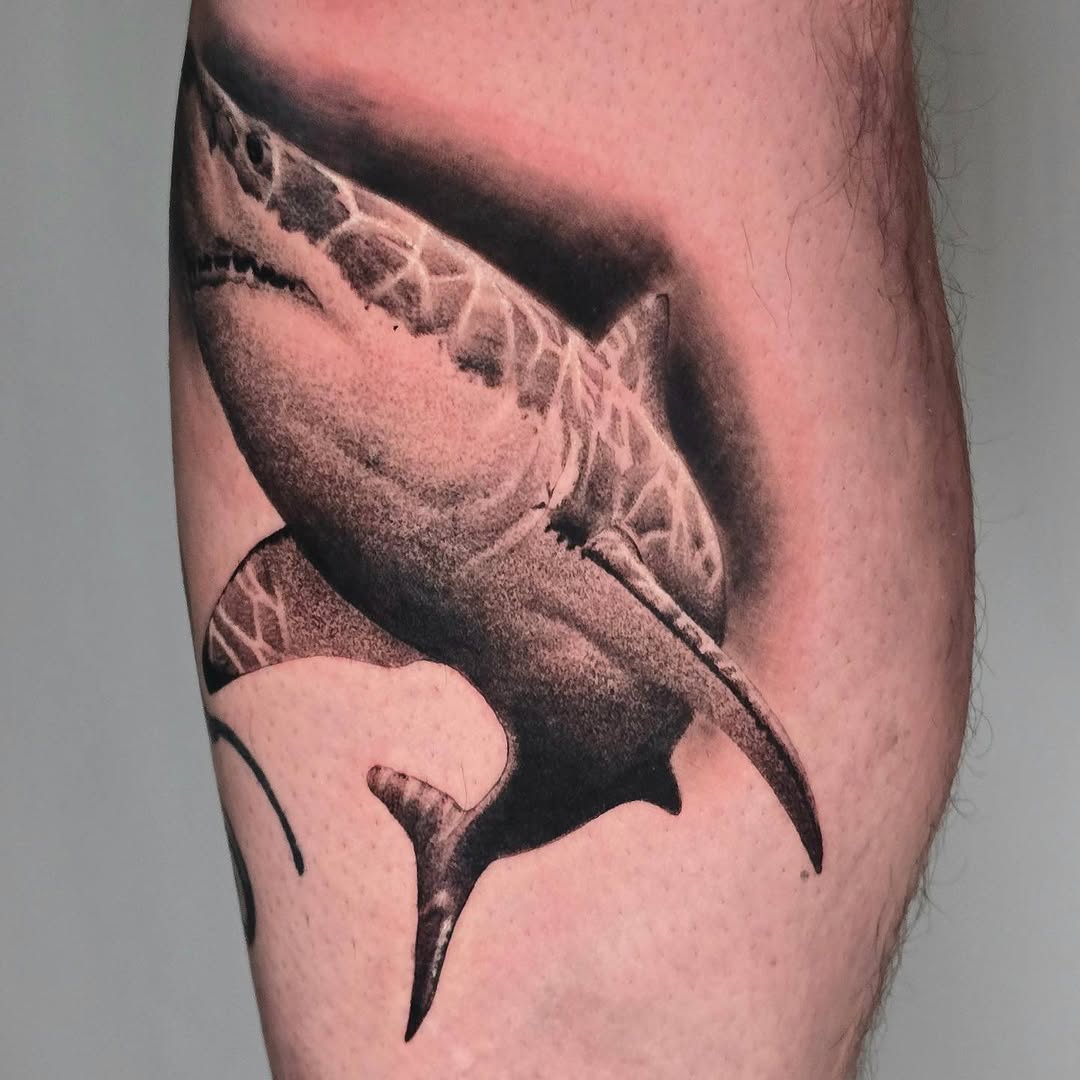 Tattoo by @shariz_2.0 β realism, black_and_grey