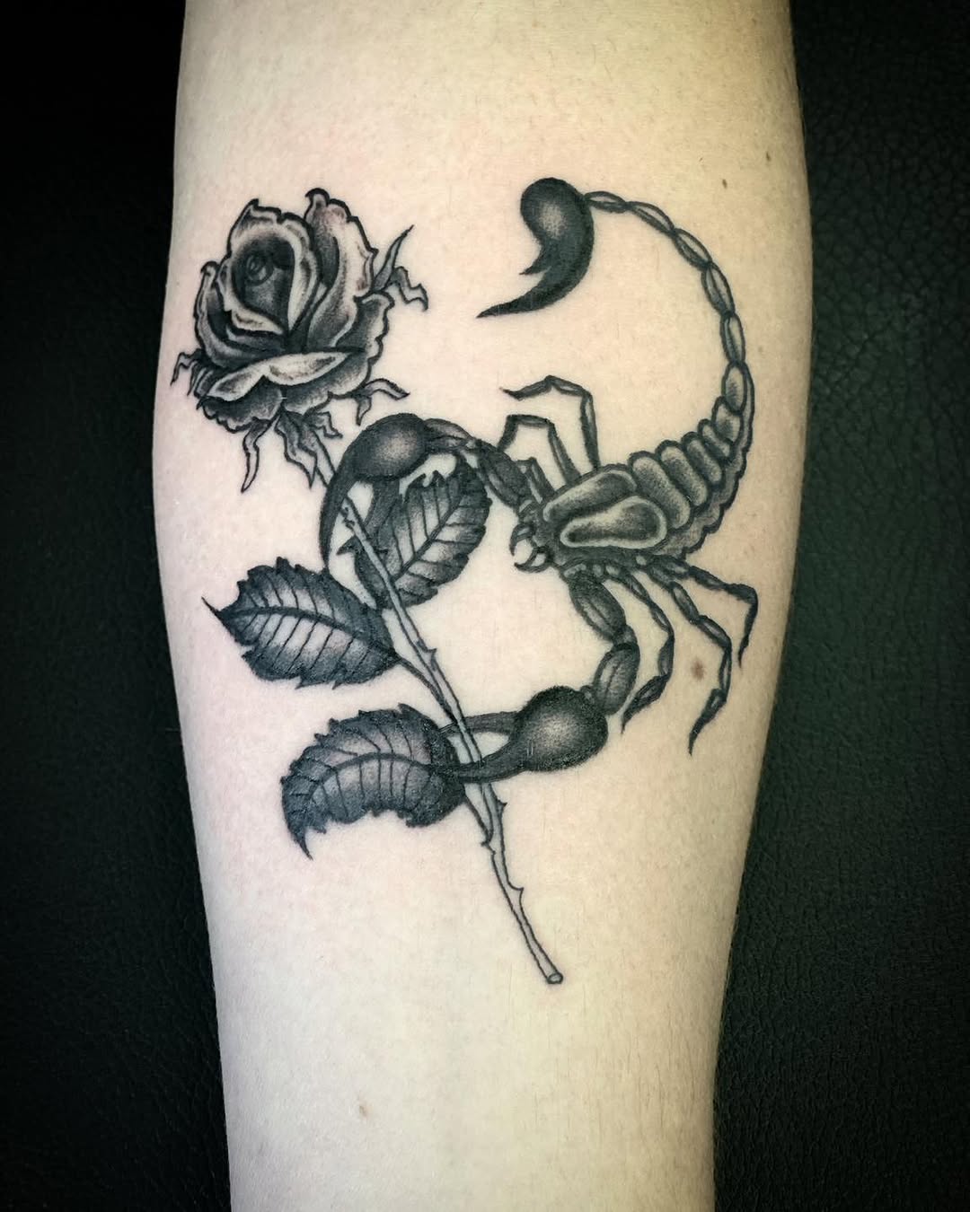 Tattoo by @babydolltats โ black_and_grey, realism