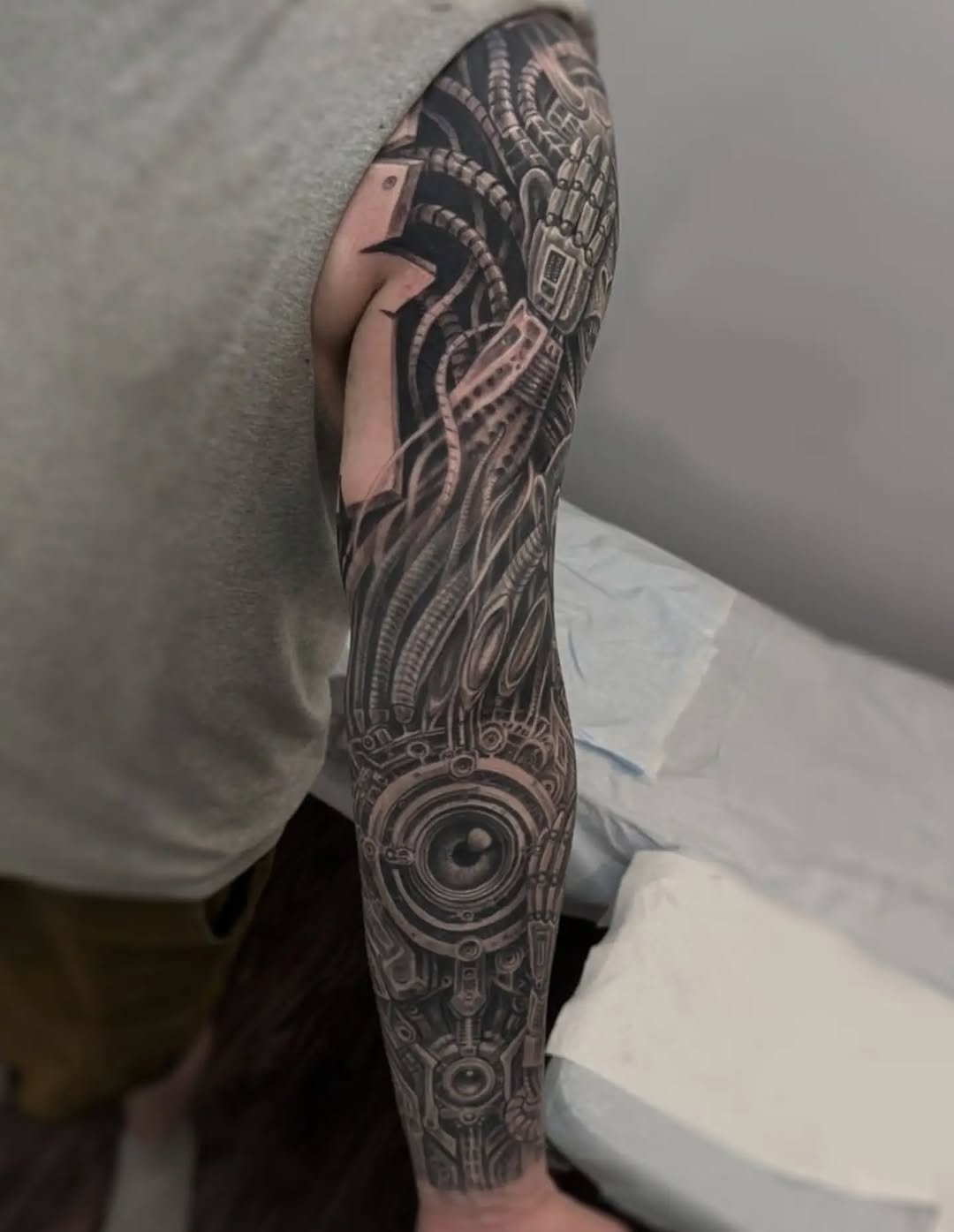 Tattoo by @tokarev_igor_tattoo β realism, black_and_grey