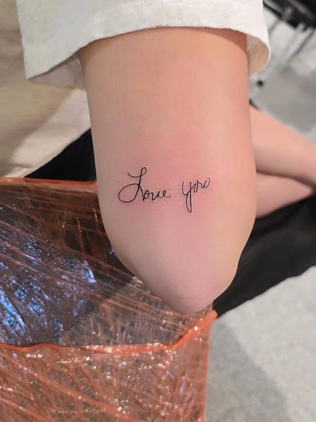Tattoo by @creativeinsighttattoo19 β lettering_script, fine_line