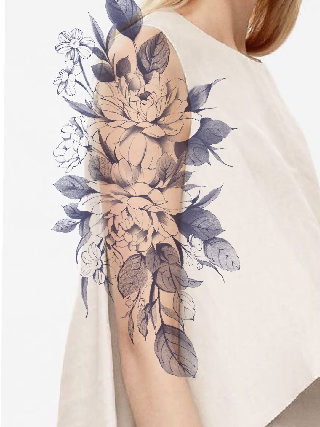 Tattoo by @atgenez β black_and_grey, fine_line