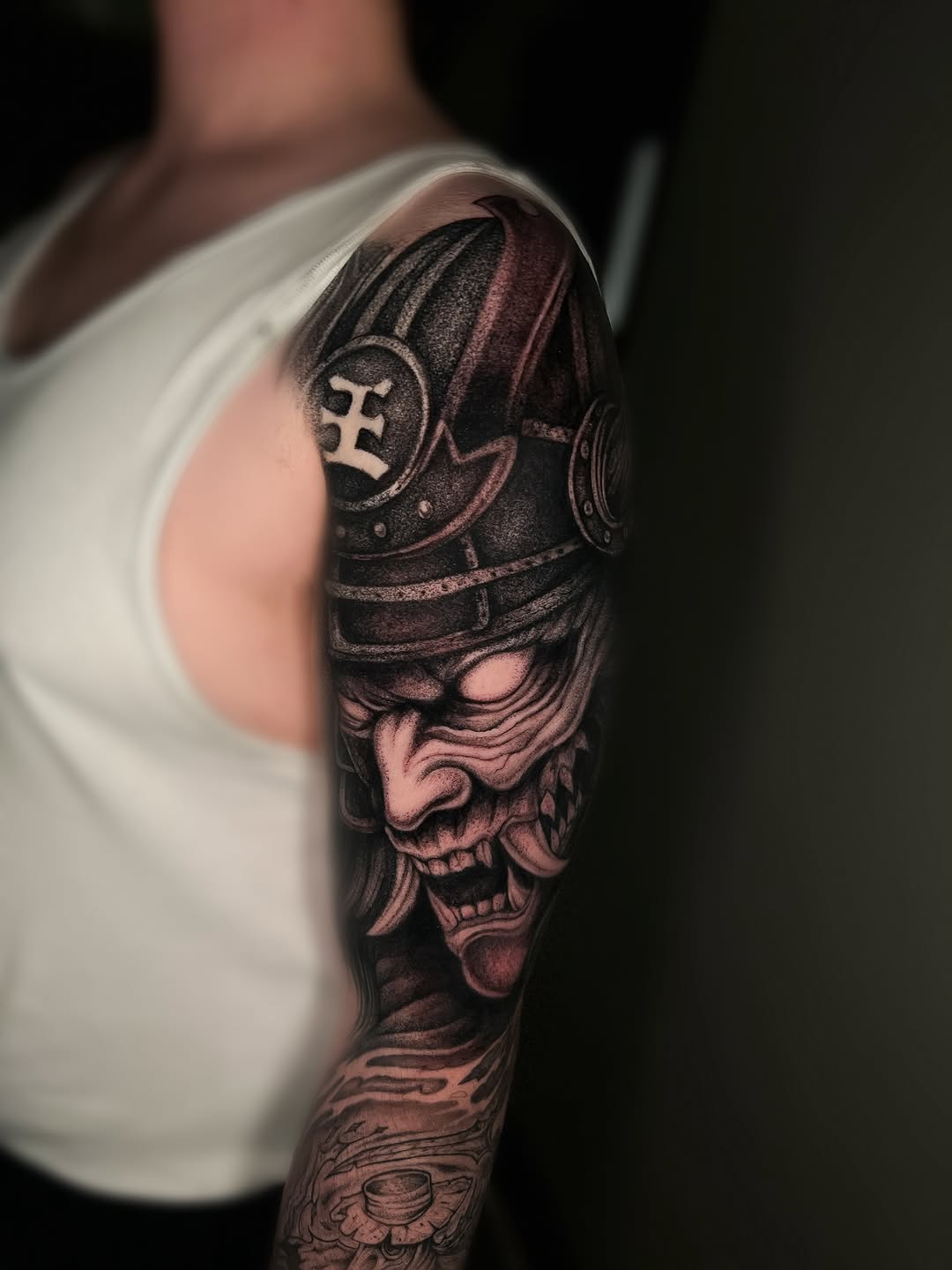 Tattoo by @fernando_tattoos — japanese_irezumi, black_and_grey