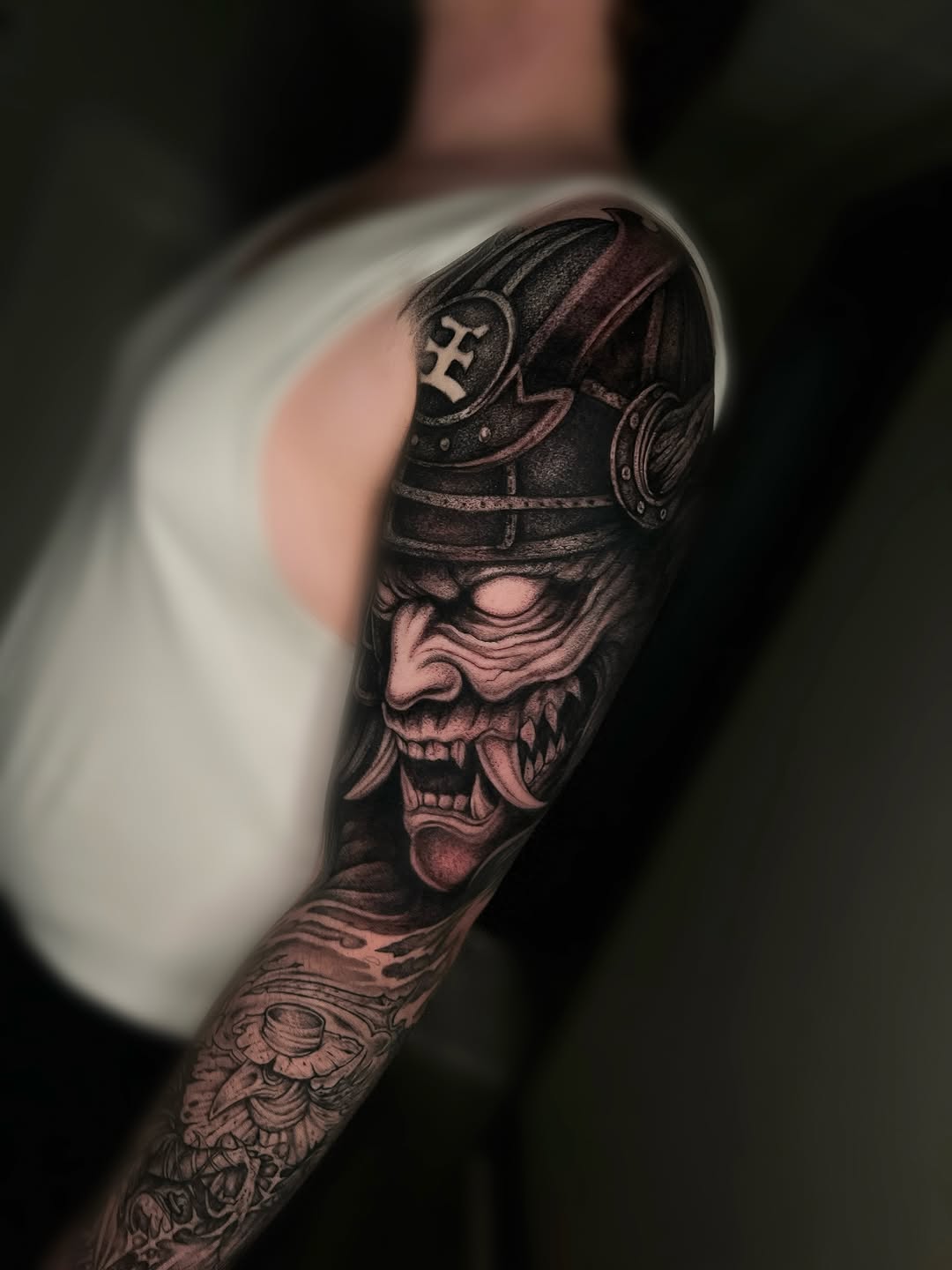 Tattoo by @fernando_tattoos — japanese_irezumi, black_and_grey