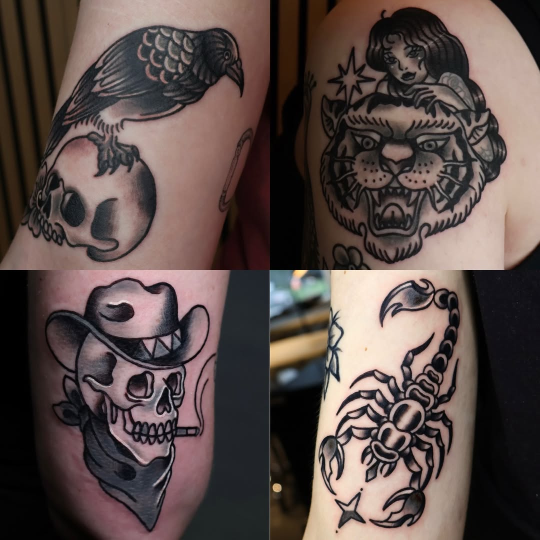 Tattoo by @tt_whitepearl β american_traditional, black_and_grey