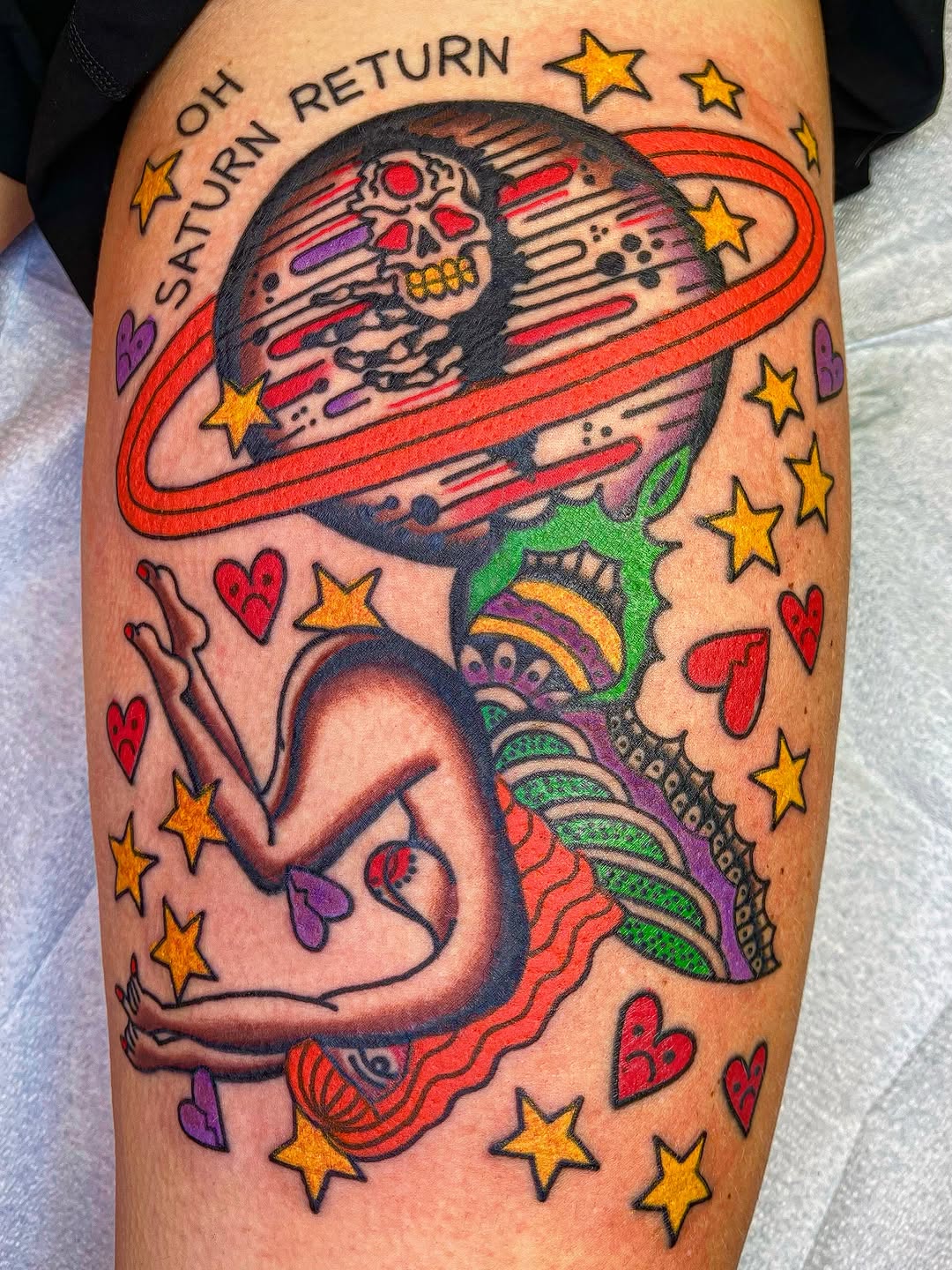 Tattoo by @gunga_ma — american_traditional, neo_traditional