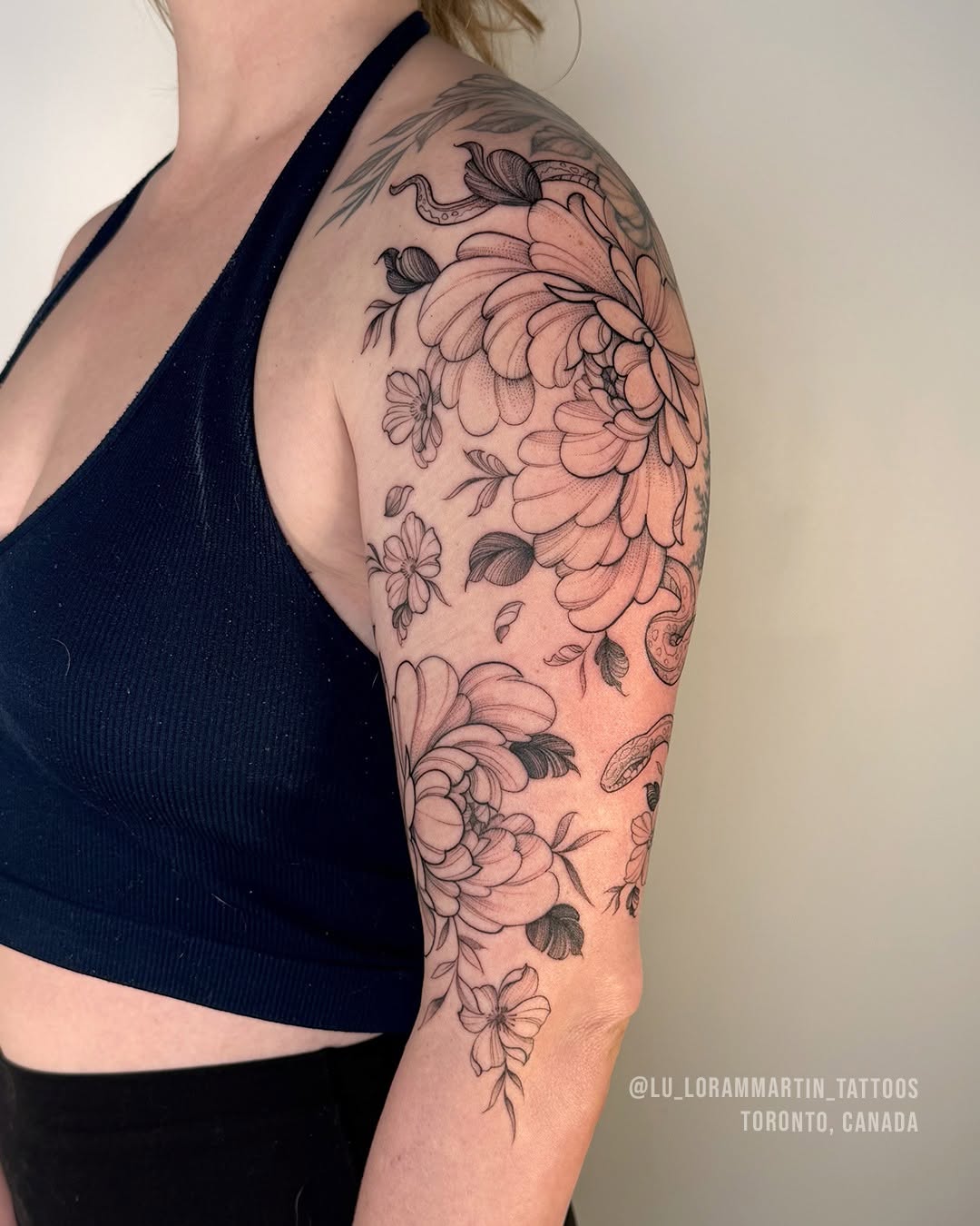 Tattoo by @lu_lorammartin_tattoos — fine_line, black_and_grey