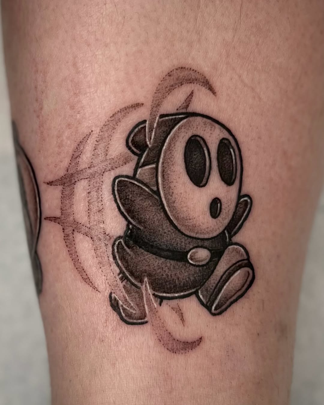 Tattoo by @olympe_ktattoos β black_and_grey, illustrative