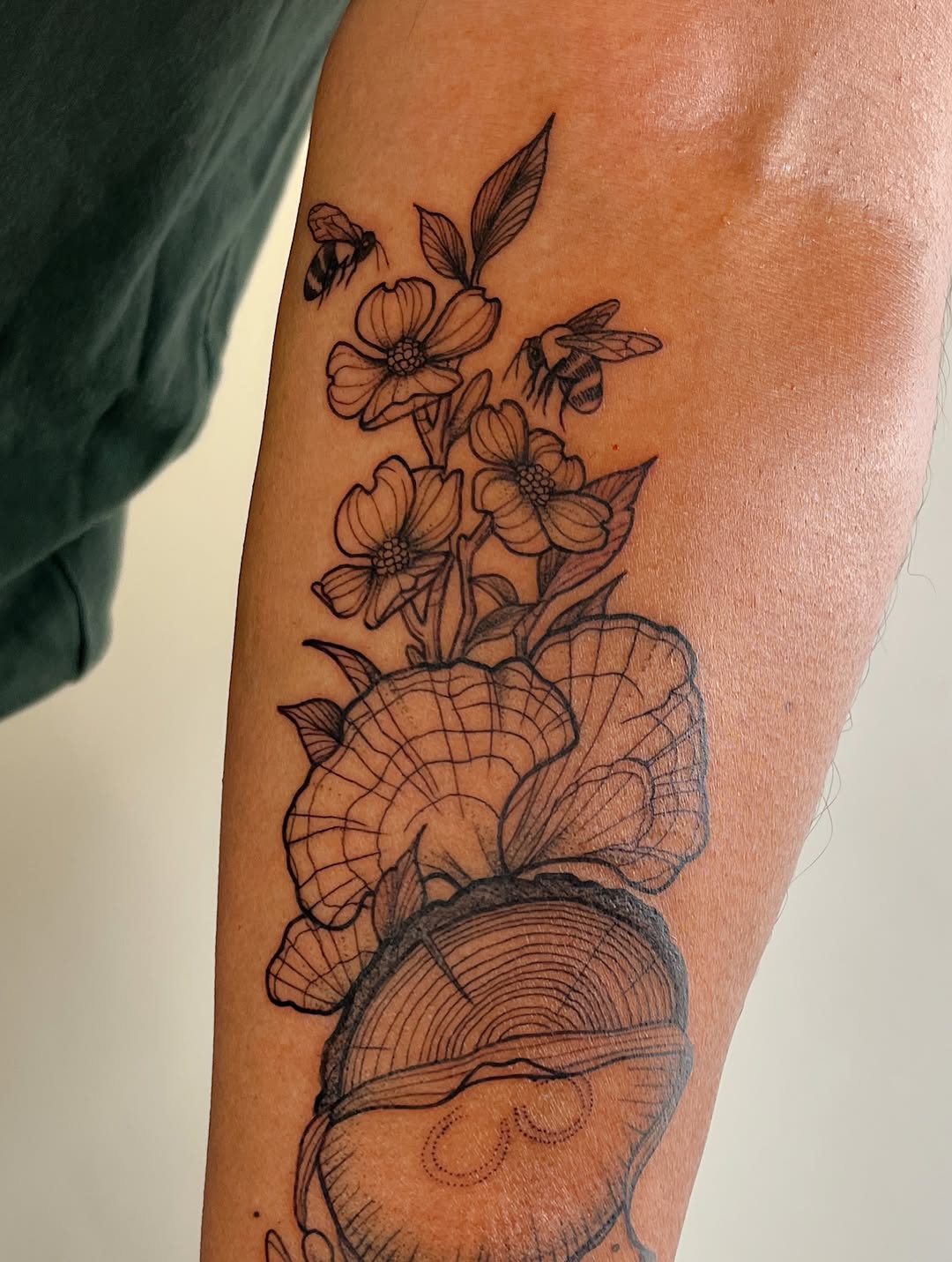 Tattoo by @seed.eternal — illustrative, black_and_grey
