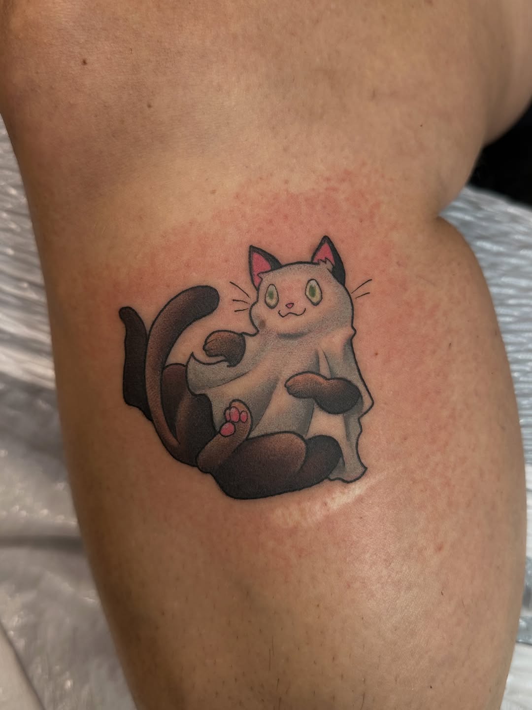 Tattoo by @paynterly.ink — new_school