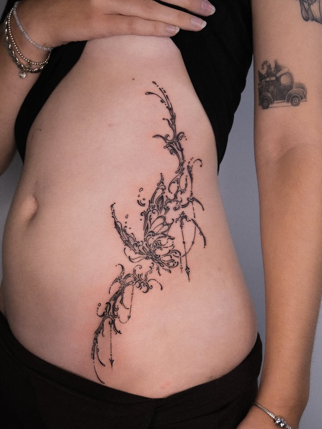 Tattoo by @tattoo.vancouver โ fine_line, ornamental