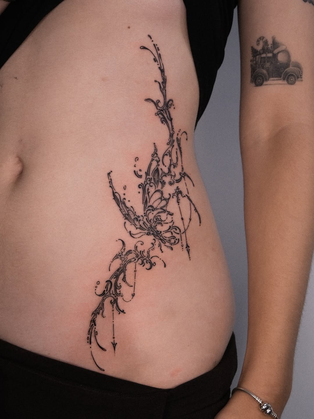 Tattoo by @tattoo.vancouver โ fine_line, ornamental