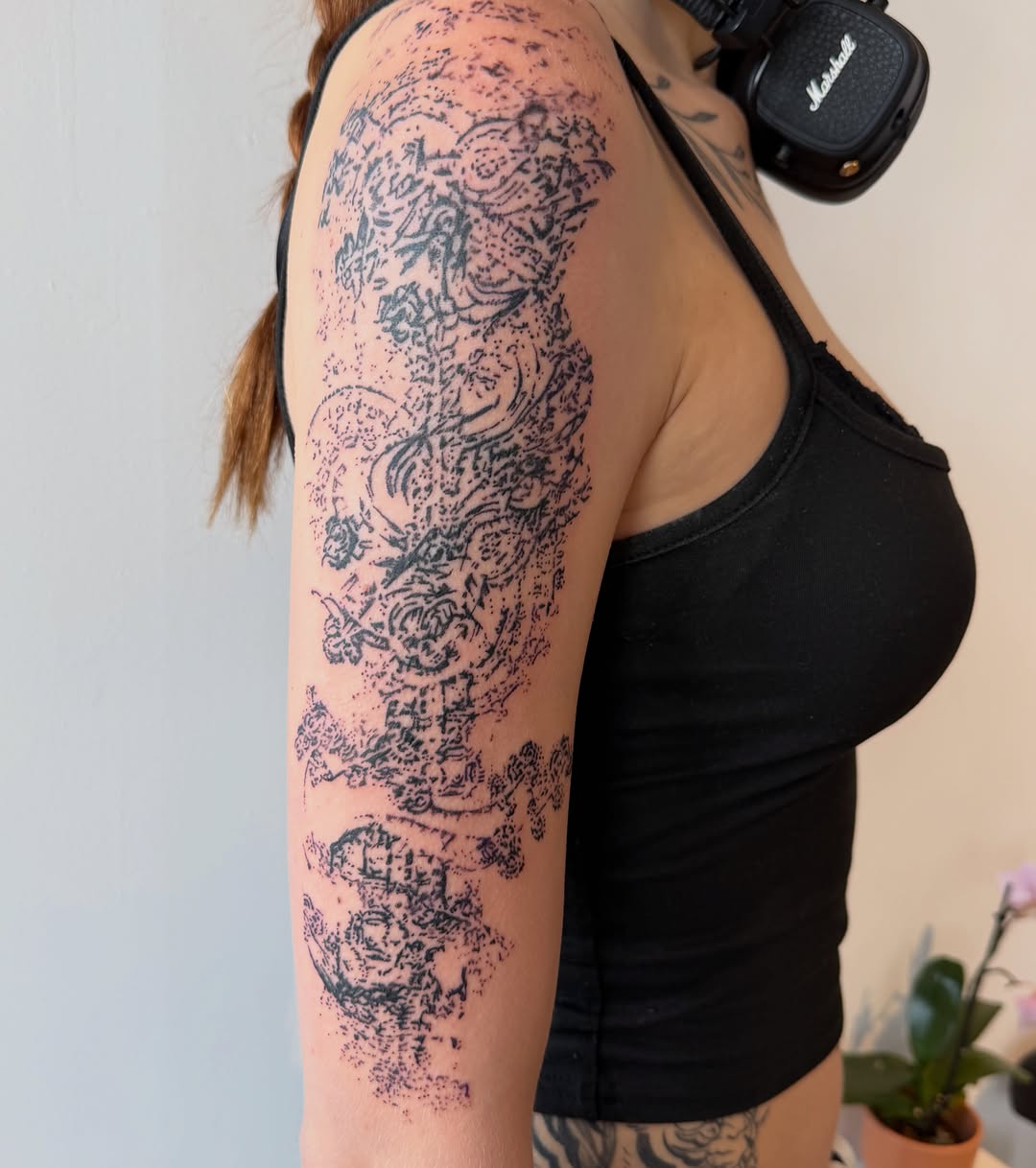 Tattoo by @kathrills β blackwork, ornamental