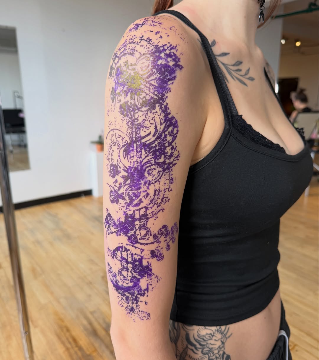 Tattoo by @kathrills β blackwork, ornamental