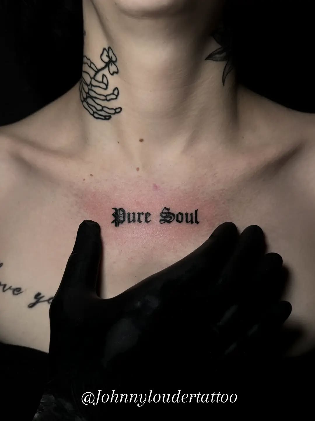 Tattoo by @johnnyloudertattoo β lettering_script