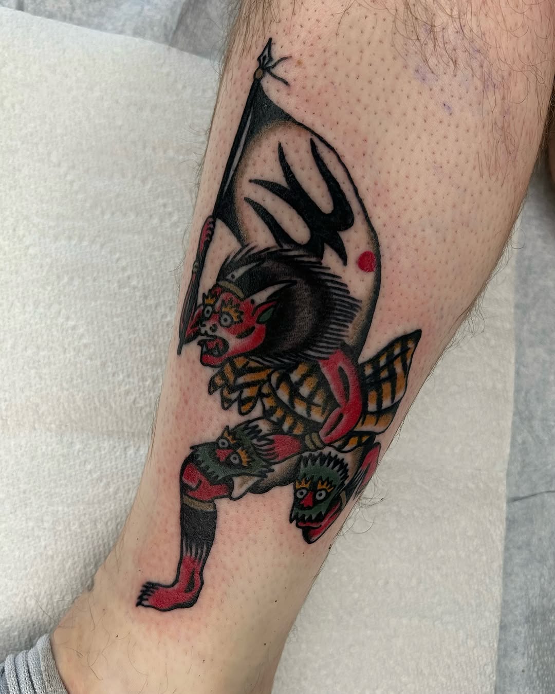 Tattoo by @hubert_serrano โ american_traditional
