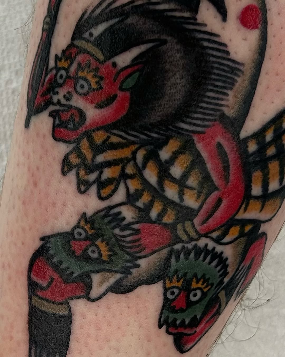 Tattoo by @hubert_serrano โ american_traditional