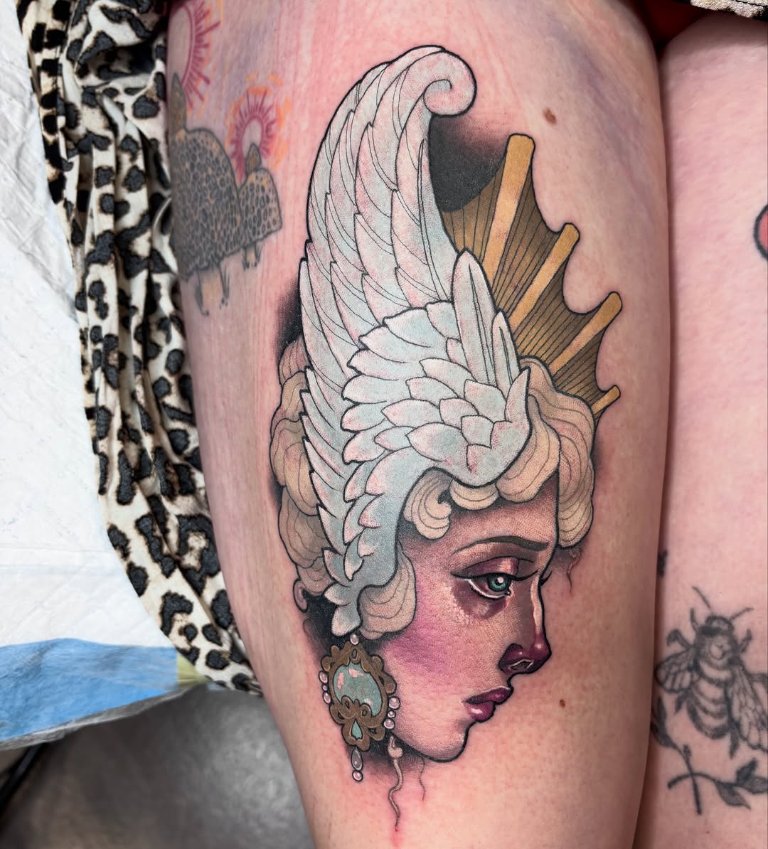 Tattoo by @kaylieseaver — neo_traditional, realism