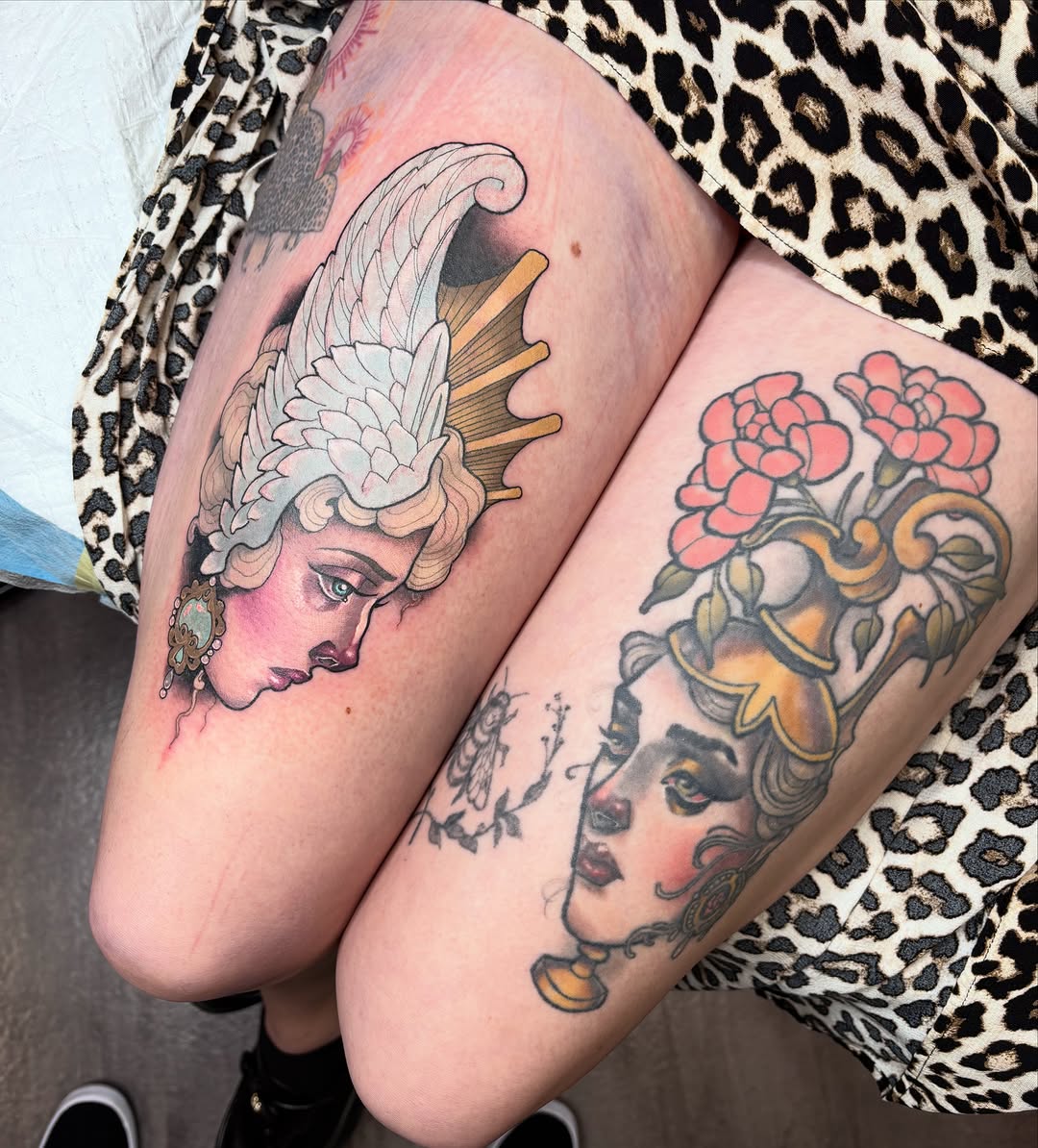 Tattoo by @kaylieseaver — neo_traditional, realism