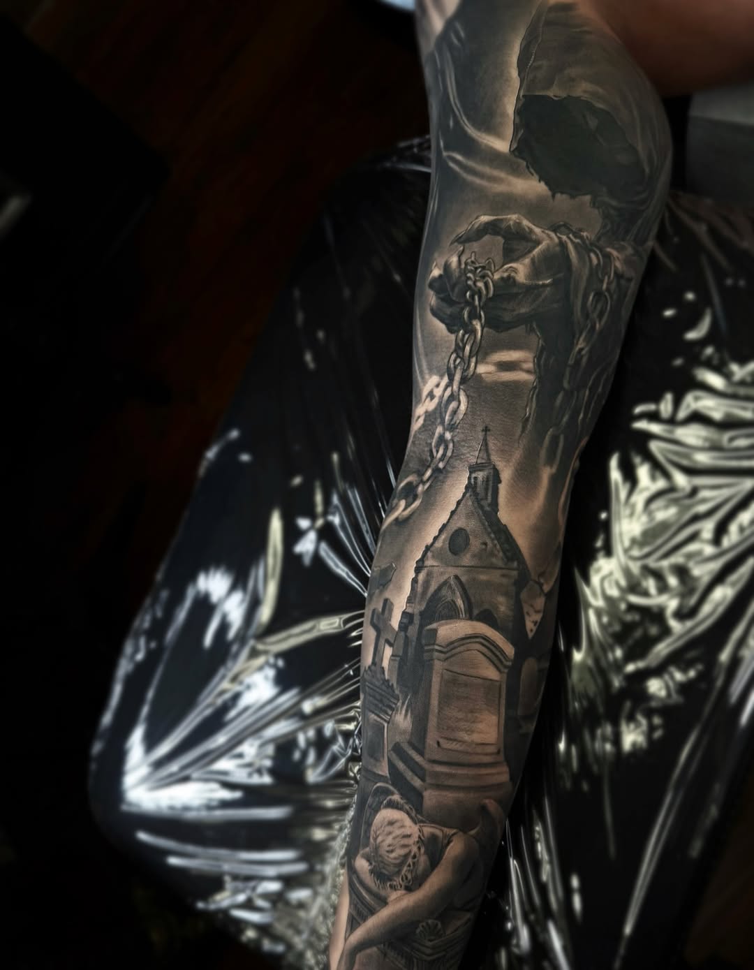 Tattoo by @gabpolflit_tattooartist β realism, dark_realism