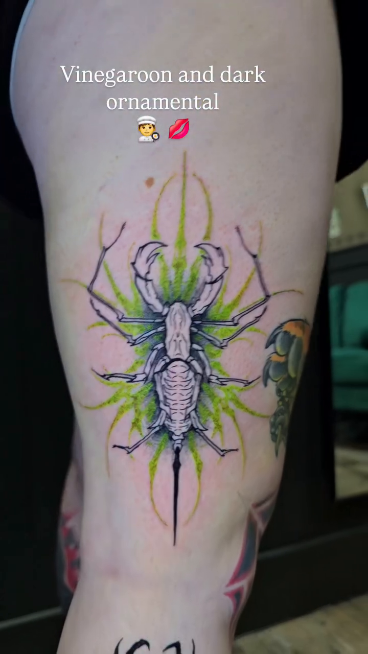 Tattoo by @dark_altar_tattoo — dark_realism, ornamental