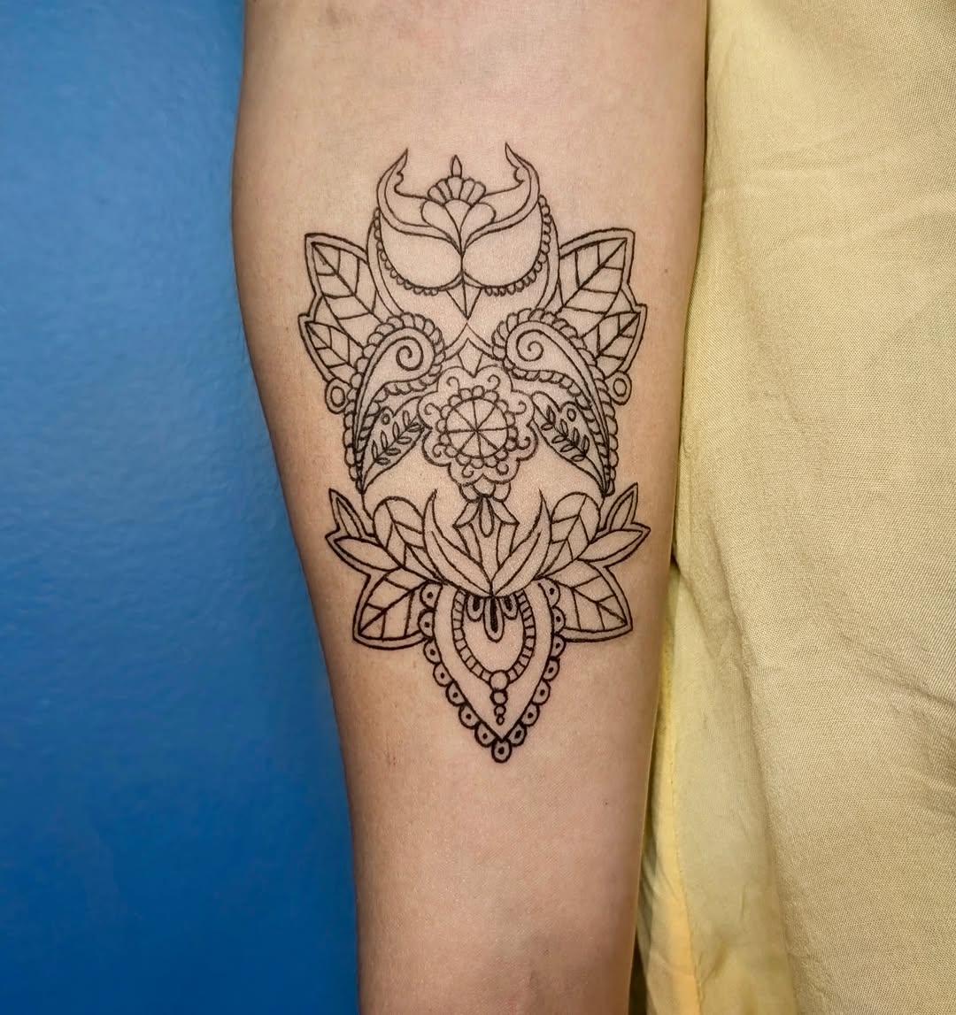 Tattoo by @sixteen_3_ — ornamental, geometric