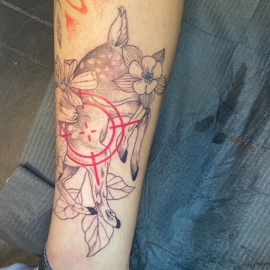 Tattoo by @disturbed_0riental_tattoos — fine_line, black_and_grey