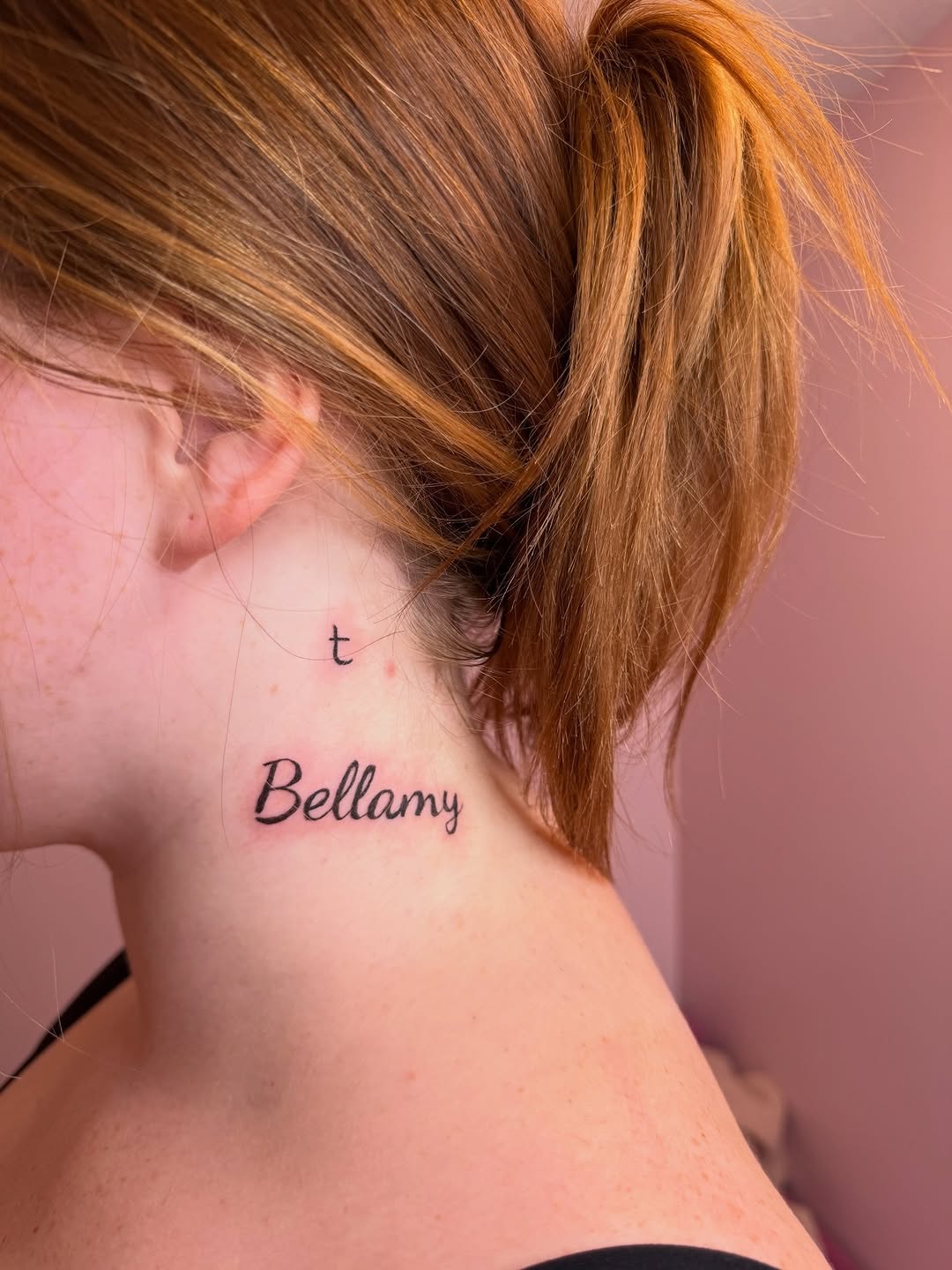 Tattoo by @essentialinktattoos — lettering_script, fine_line