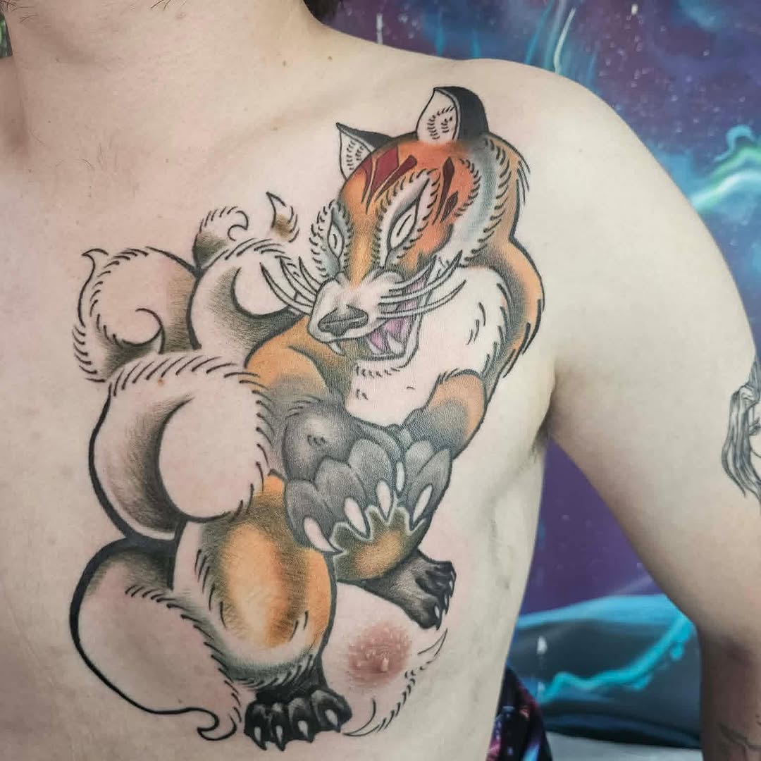 Tattoo by @skinartj — american_traditional, neo_traditional