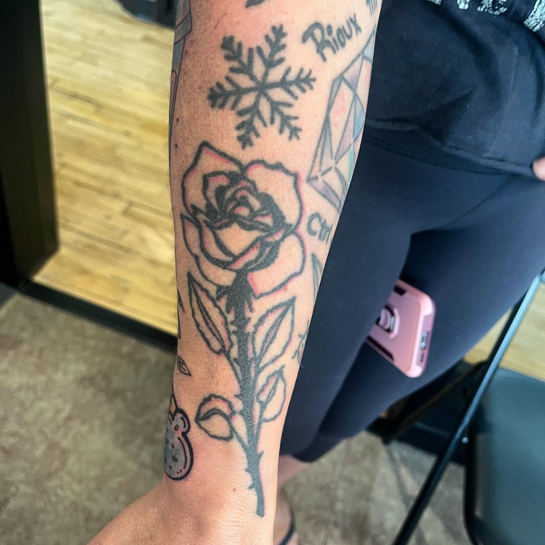 Tattoo by @ashley_perrier — fine_line