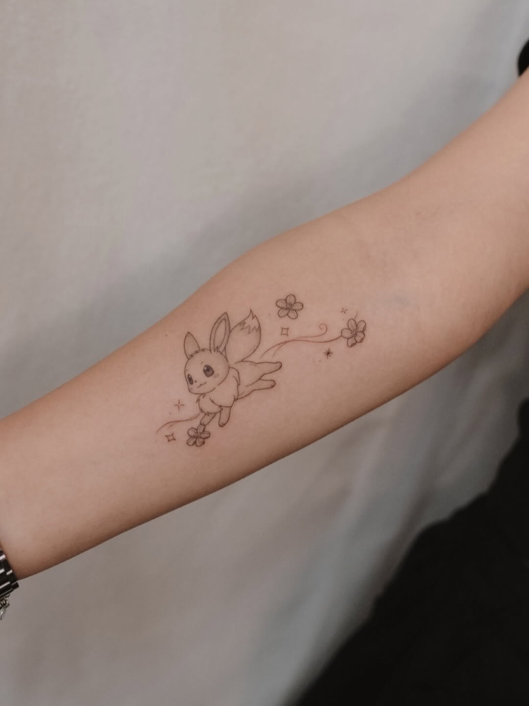 Tattoo by @tavi_tattoo β fine_line, anime