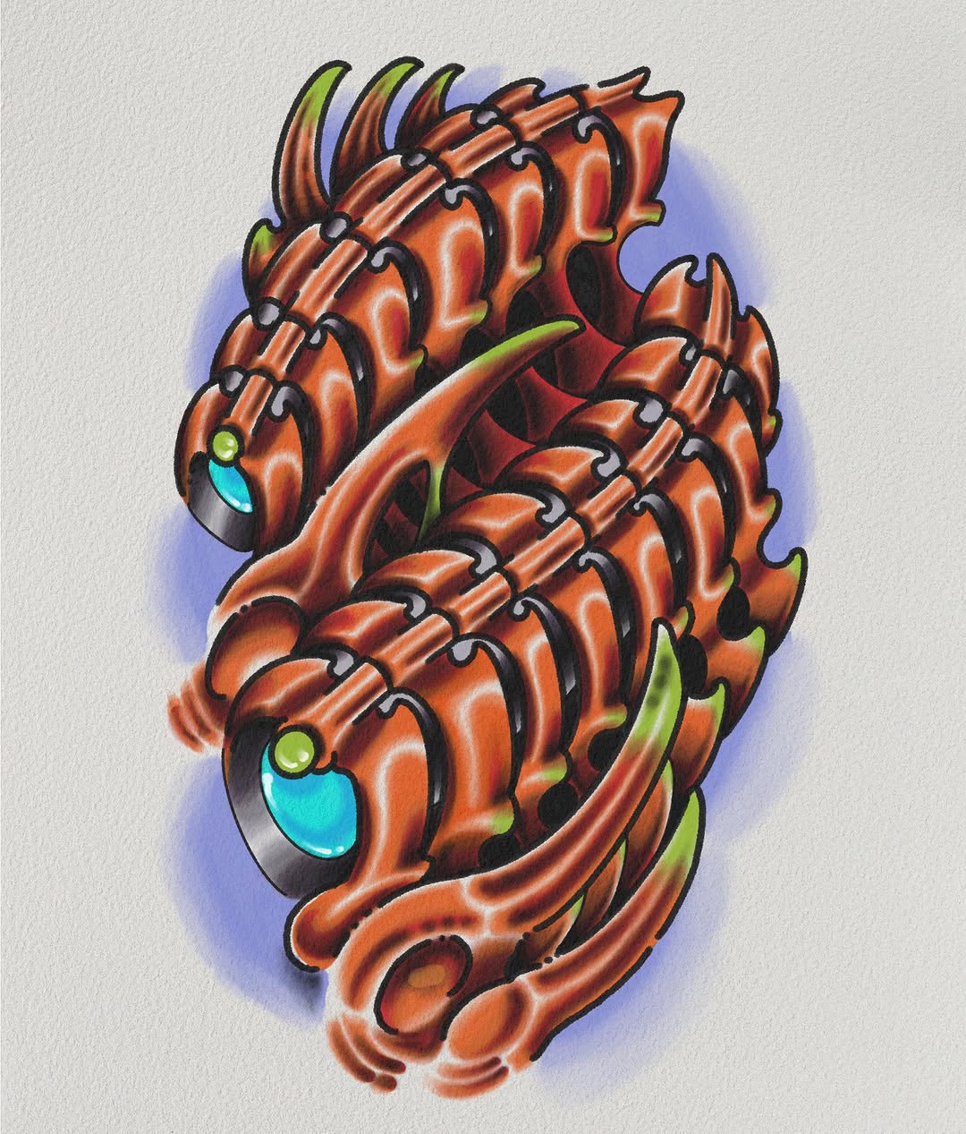 Tattoo by @gwodzilla_mst — neo_traditional