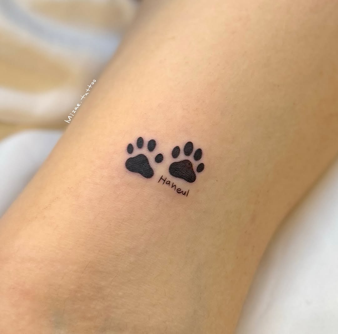 Tattoo by @mizae.tattoo — fine_line, lettering_script