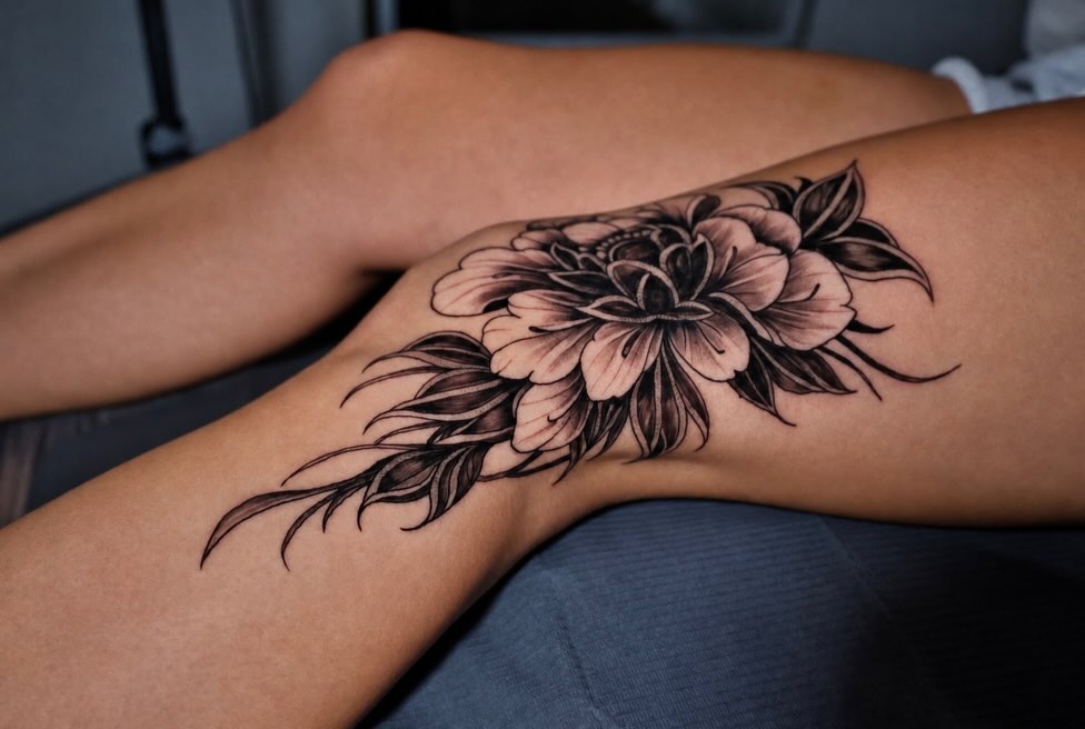Tattoo by @inkwraps — black_and_grey, realism