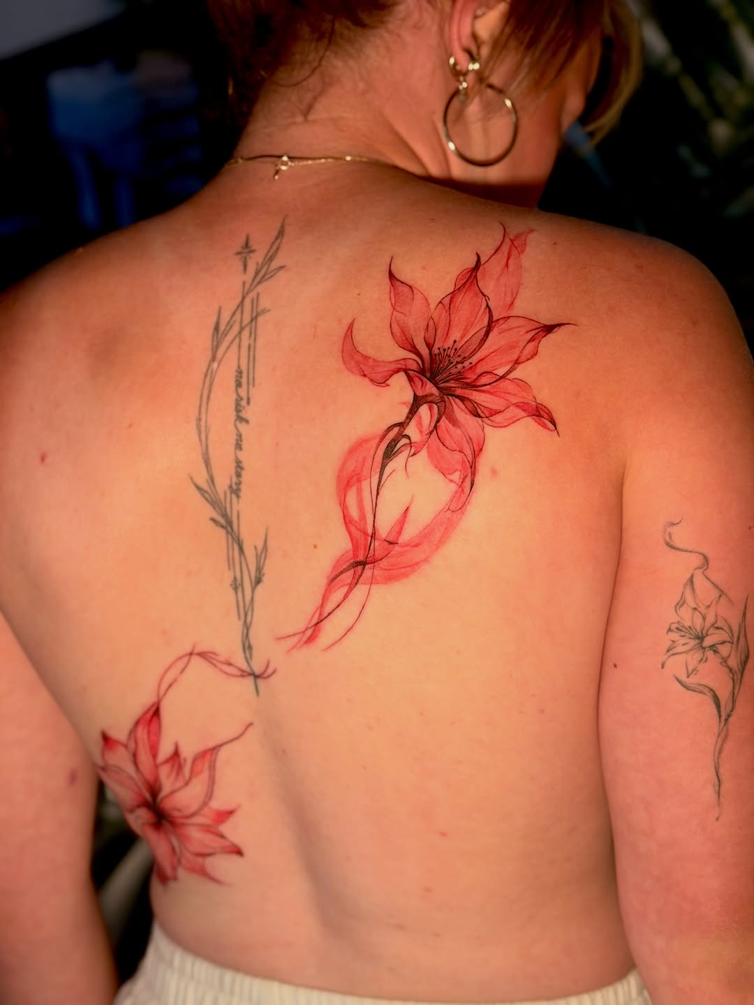 Tattoo by @inkedbyneet โ fine_line, watercolor