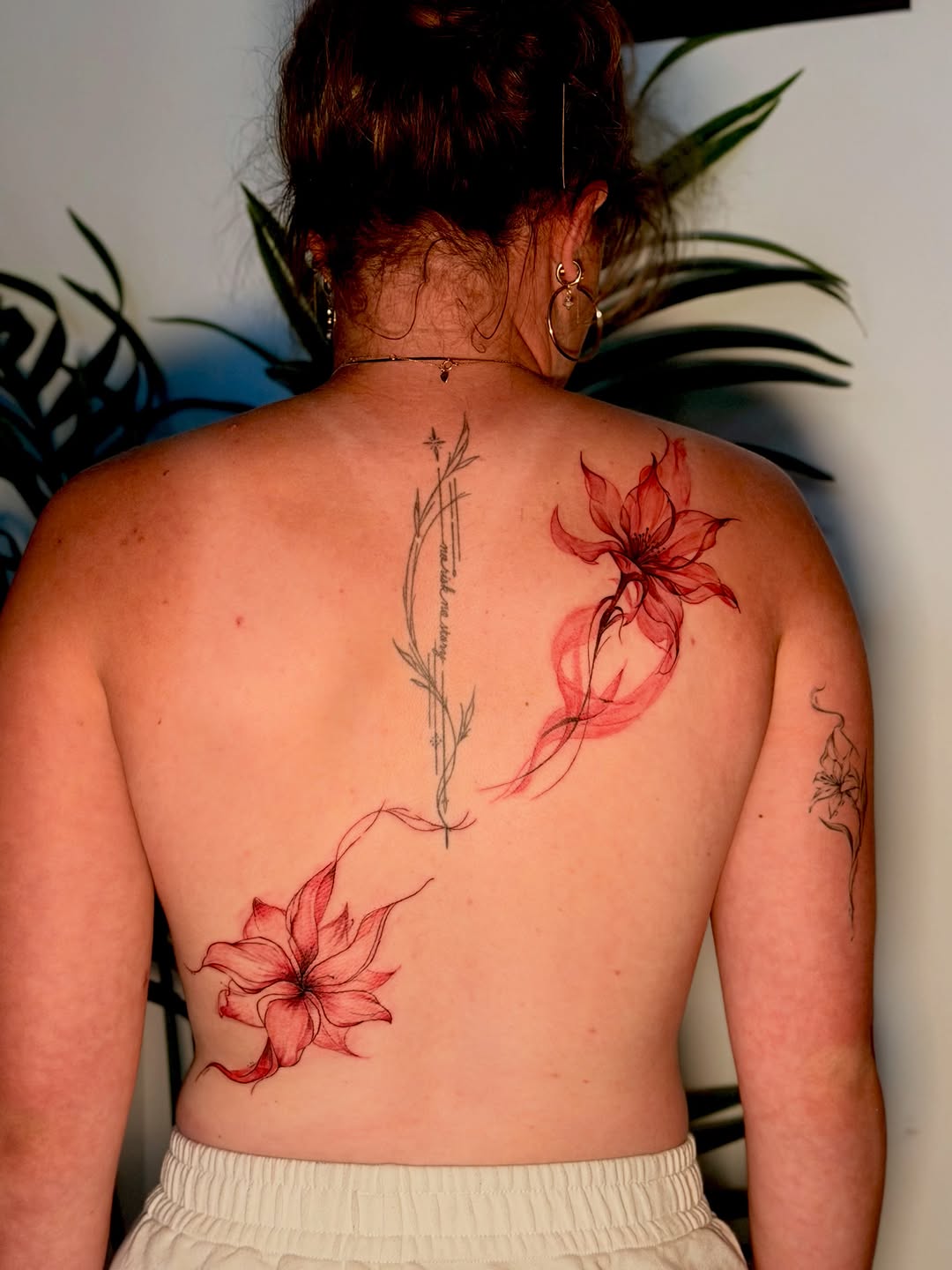Tattoo by @inkedbyneet โ fine_line, watercolor
