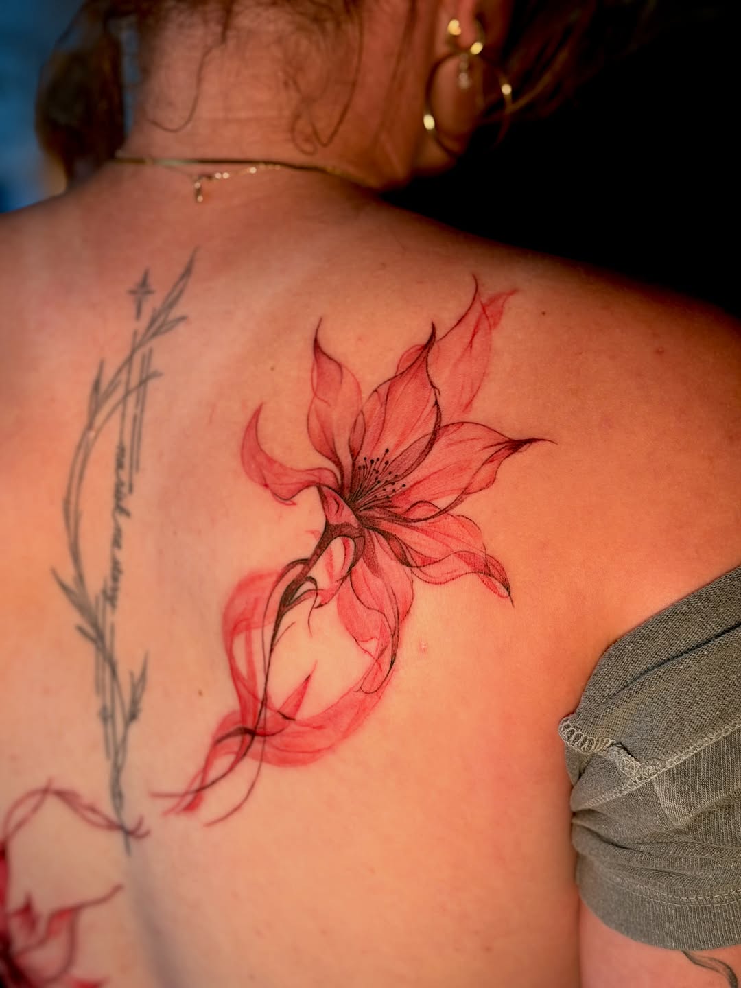 Tattoo by @inkedbyneet โ fine_line, watercolor