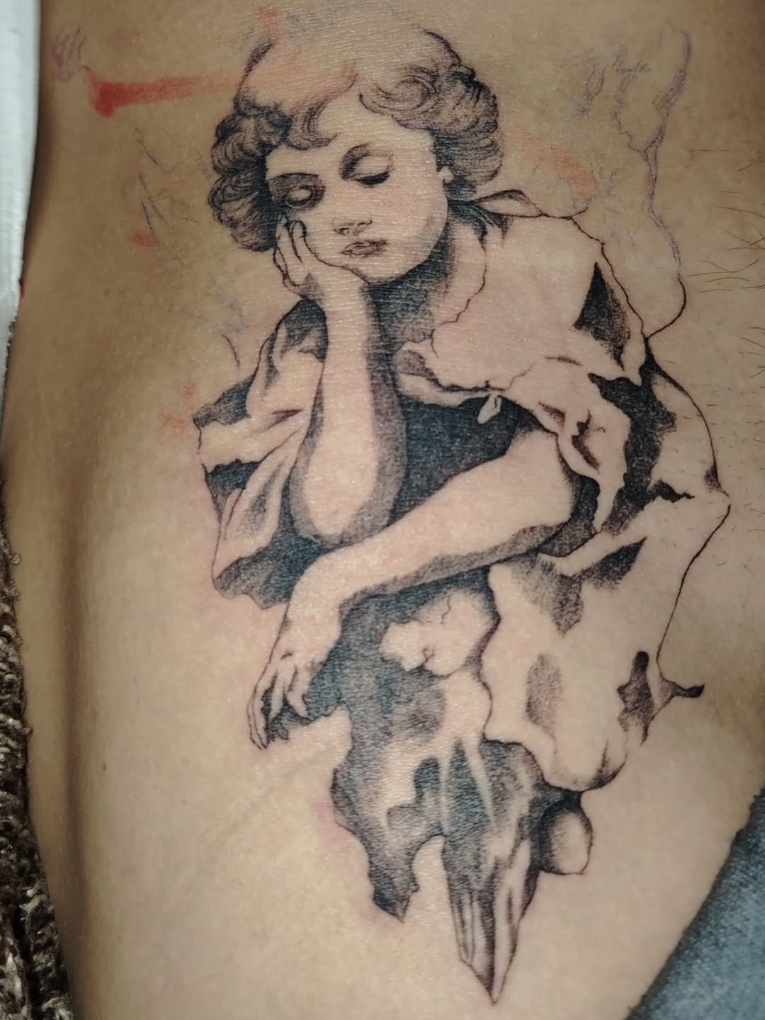 Tattoo by @too_arttoo — realism, black_and_grey