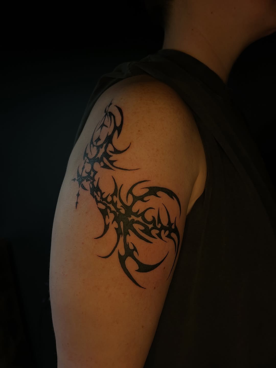 Tattoo by @juji.tattoos — tribal