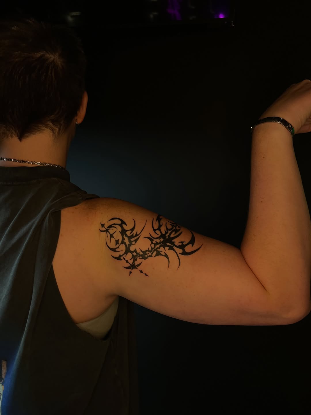 Tattoo by @juji.tattoos — tribal