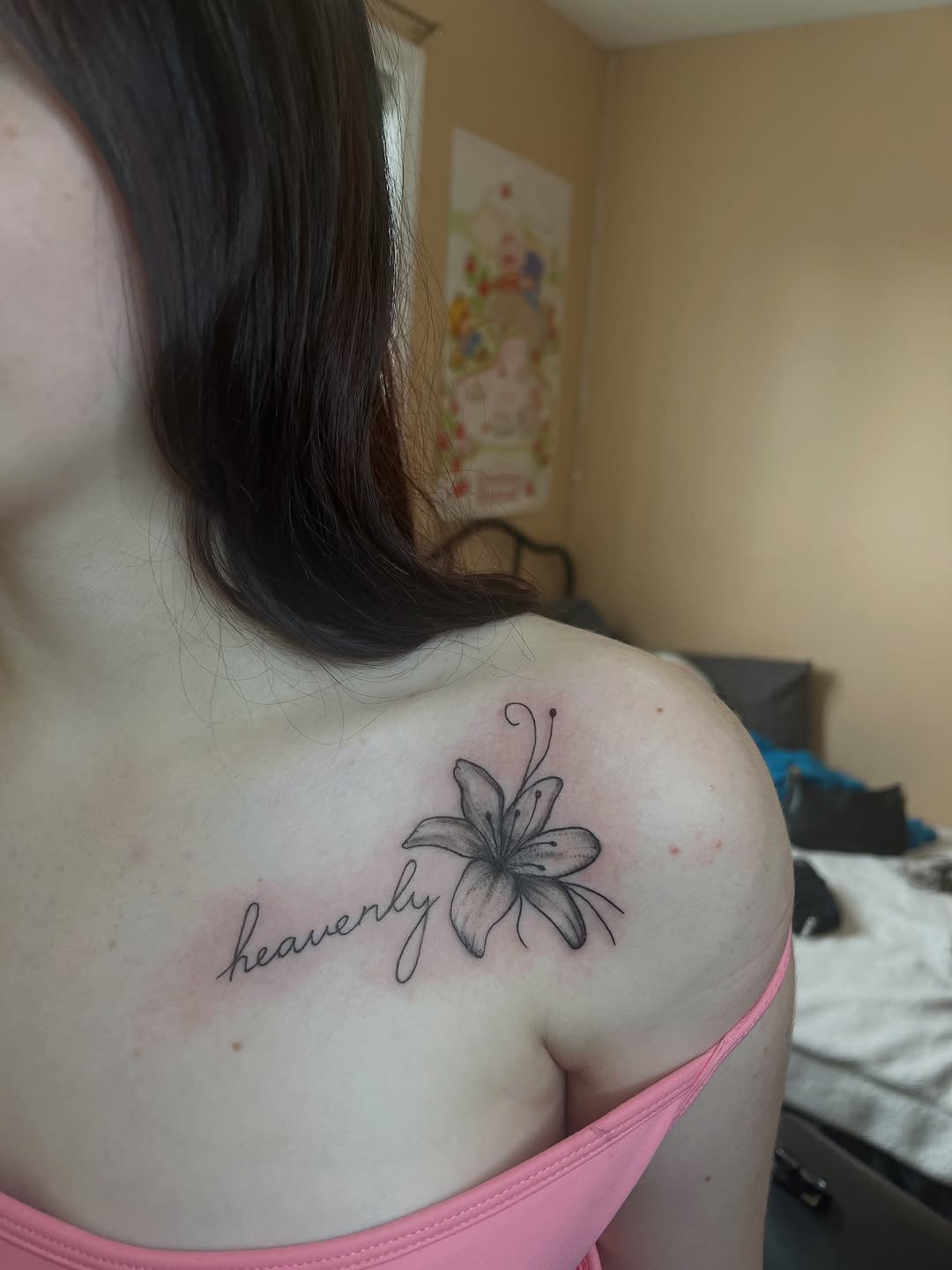 Tattoo by @tattedupbaddies_ — fine_line, lettering_script