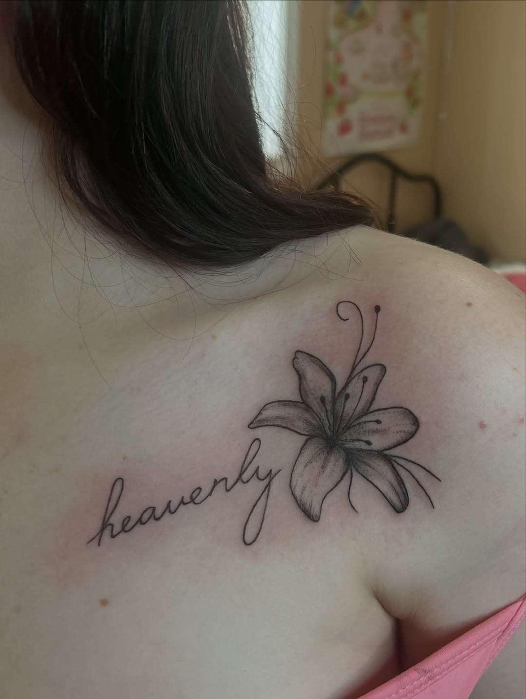 Tattoo by @tattedupbaddies_ — fine_line, lettering_script