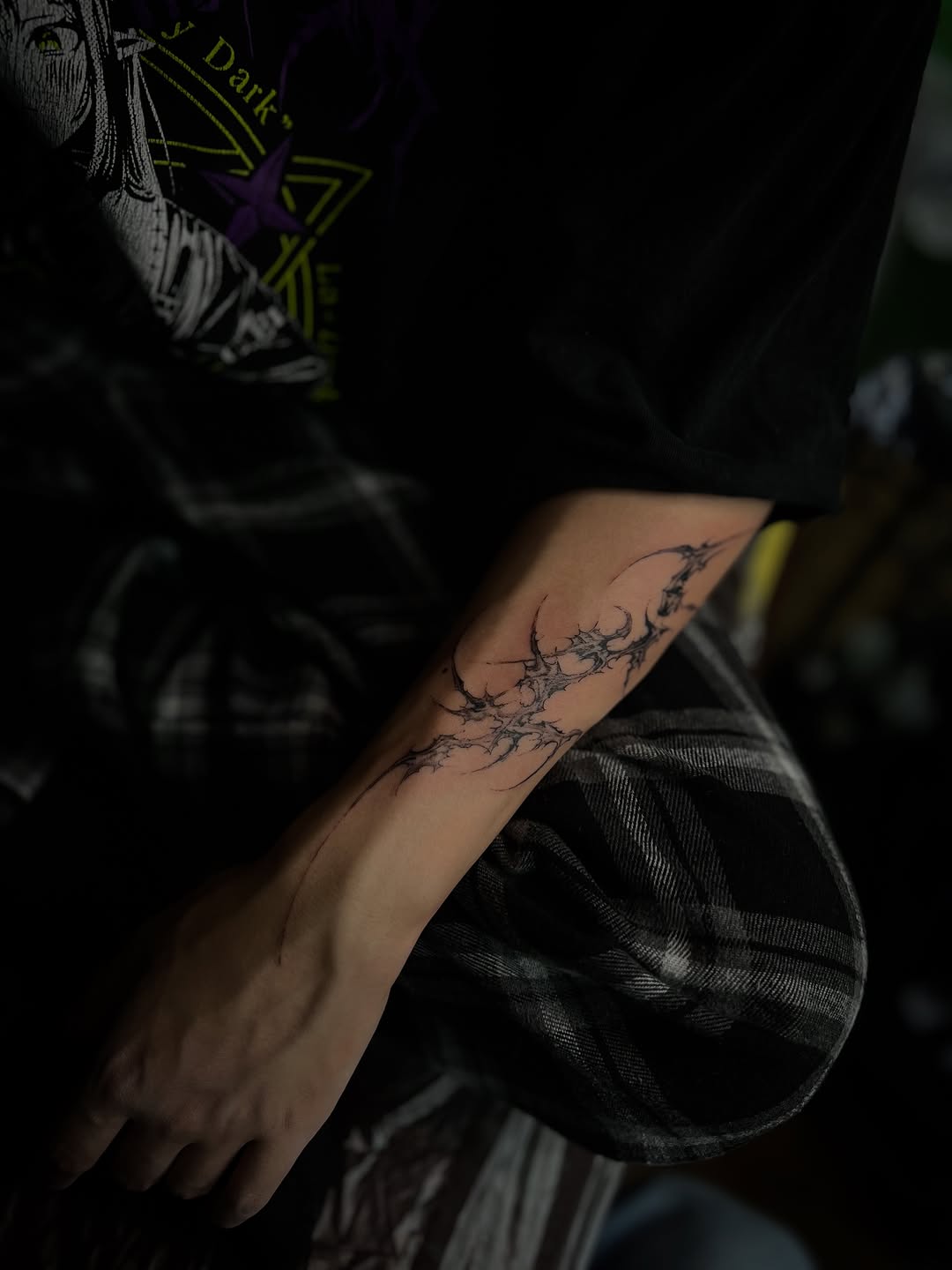 Tattoo by @entity.ttt — fine_line, black_and_grey