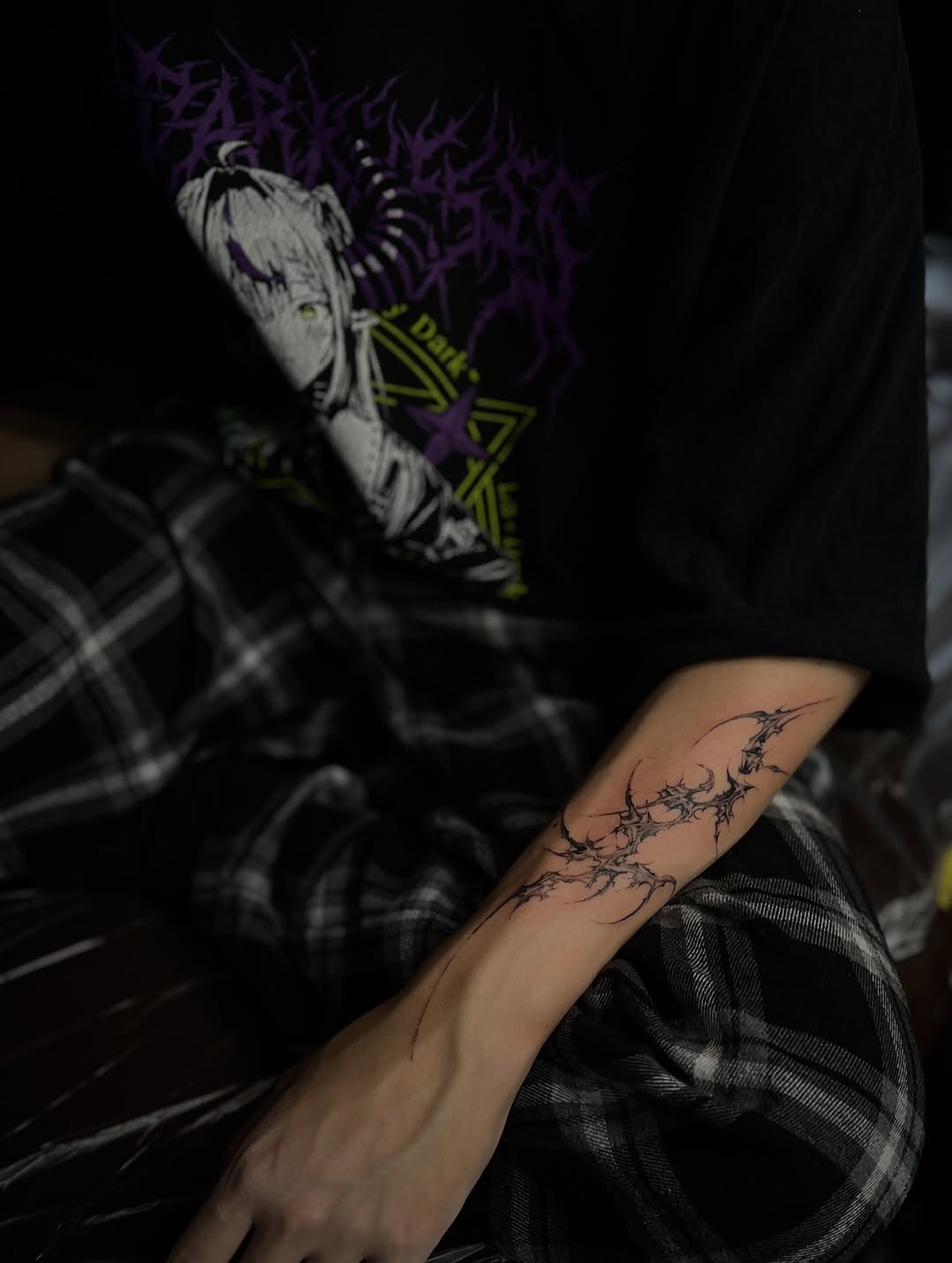Tattoo by @entity.ttt — blackwork, geometric