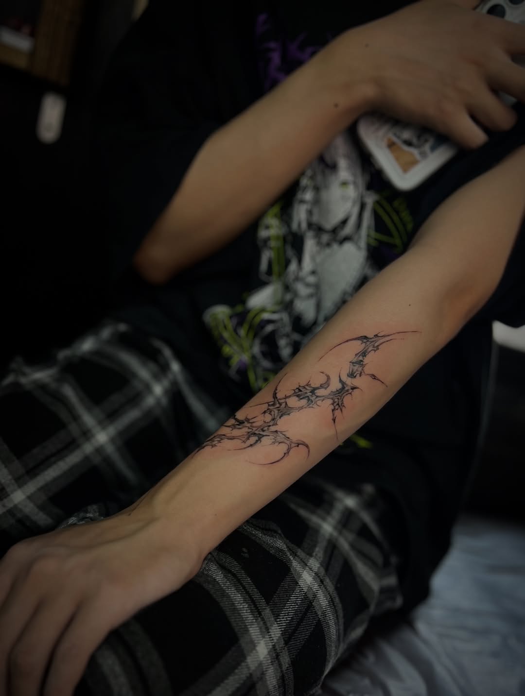 Tattoo by @entity.ttt — blackwork, geometric