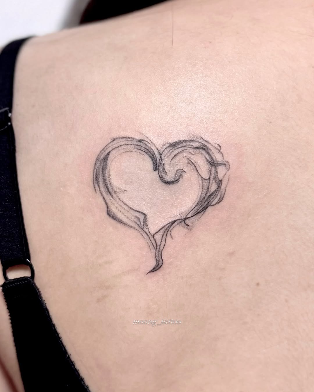 Tattoo by @moong_tattoo — fine_line, black_and_grey