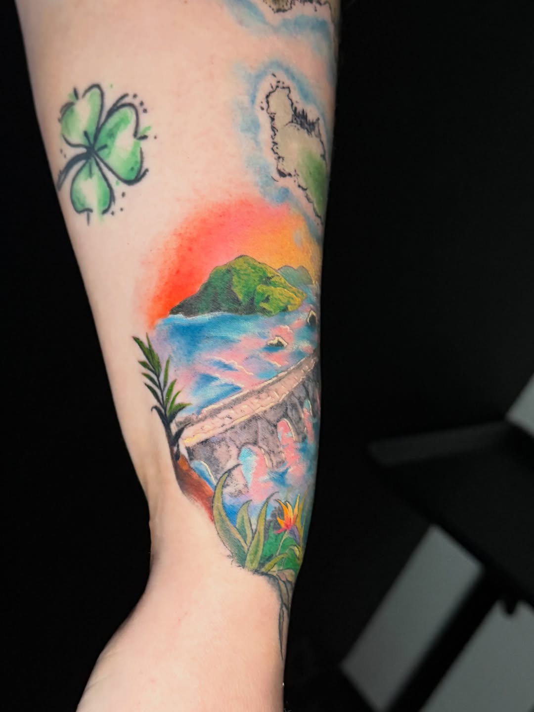 Tattoo by @sierrce β realism, watercolor